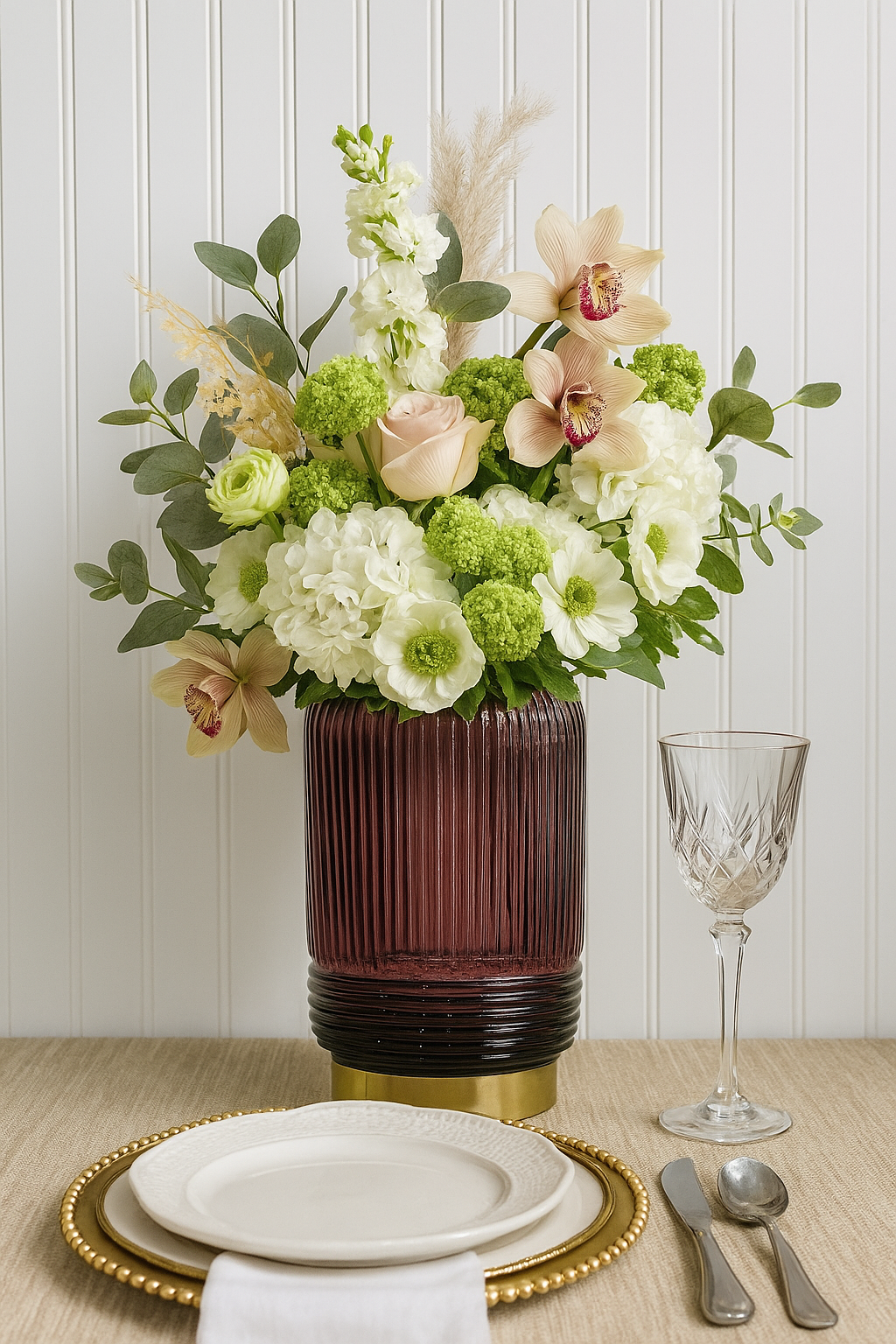 Adam Bordeaux Geometric Vase