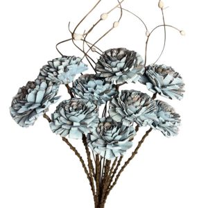 Folded Rose Grey